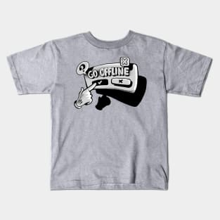 Go Offline Kids T-Shirt